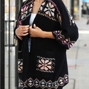Unbelievably soft and warm, microfiber polyester cardigan/jacket. Washable!